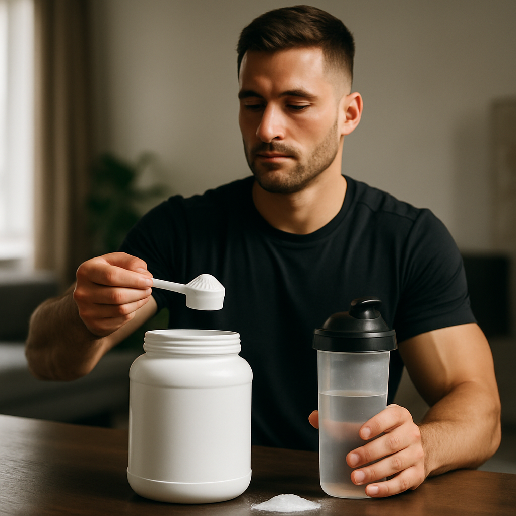 Creatina monohidrat și supliment preworkout în comparație detaliată