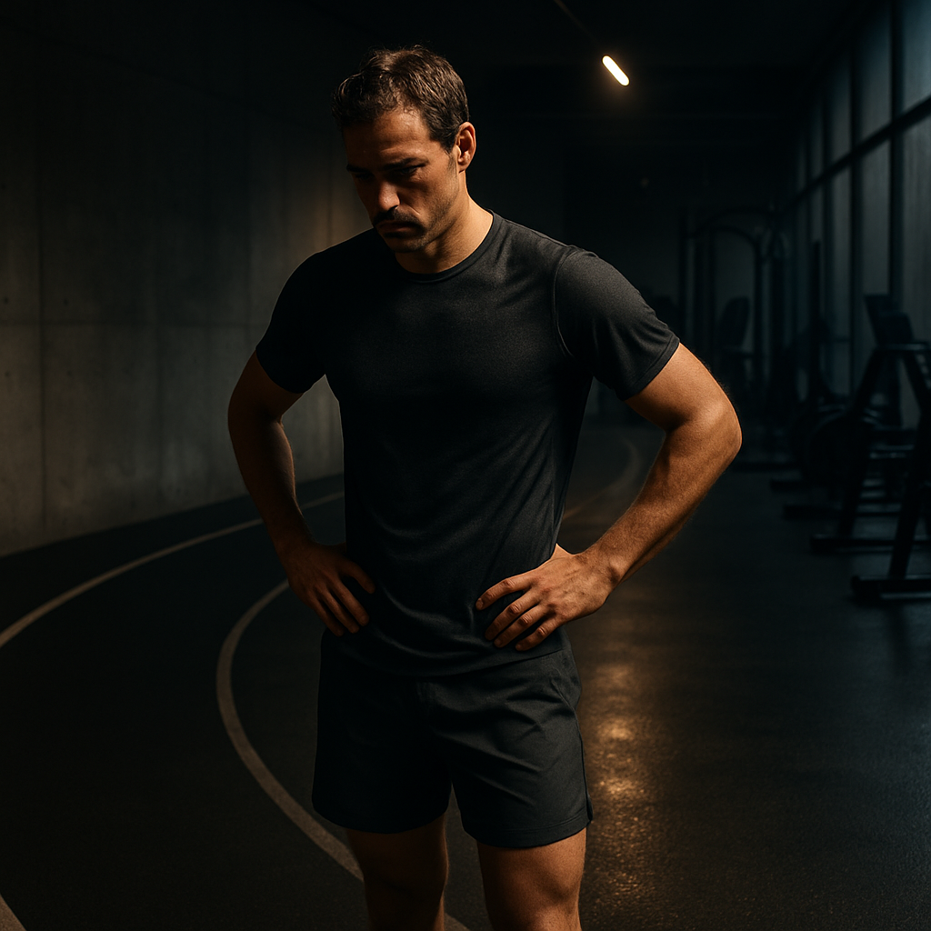 Vitamina C pentru sportivi, alături de echipament de antrenament și fructe bogate în vitamina C