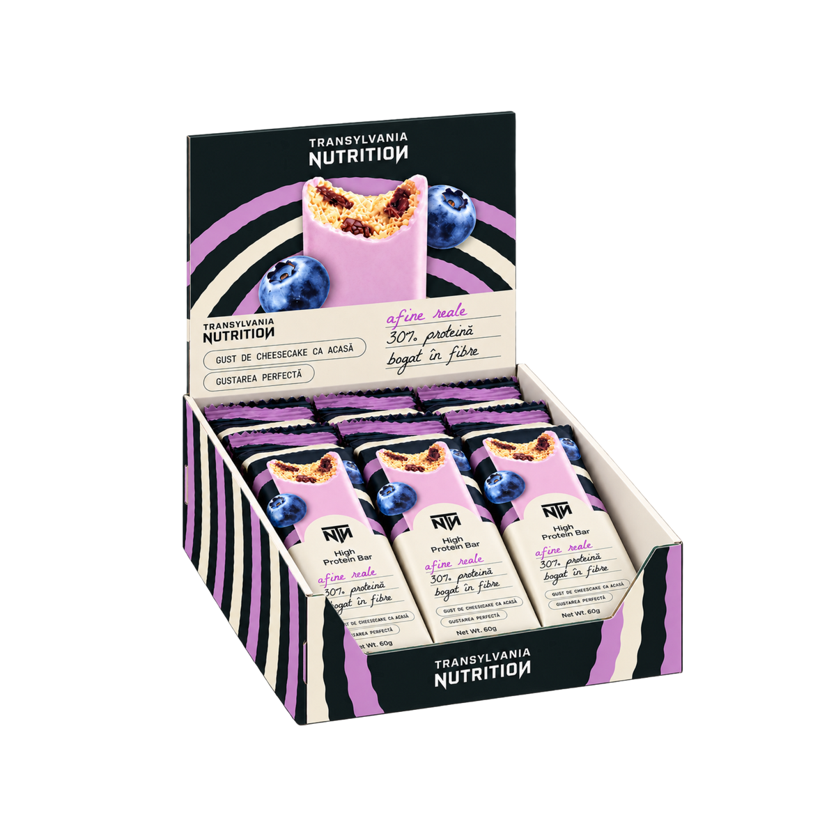 12 PACK - High Protein Bar - Baton proteic