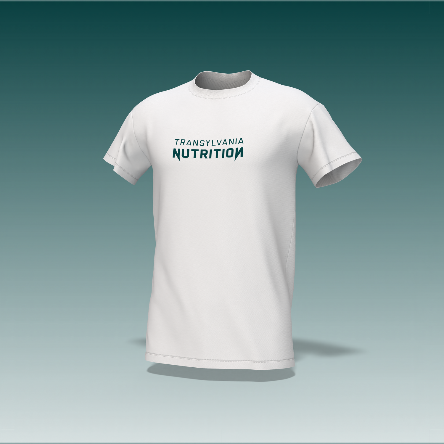 Tricou de sală alb - Transylvania Nutrition